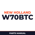 New Holland CE W70BTC Parts Catalog