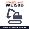 New Holland CE WE150B Service Manual