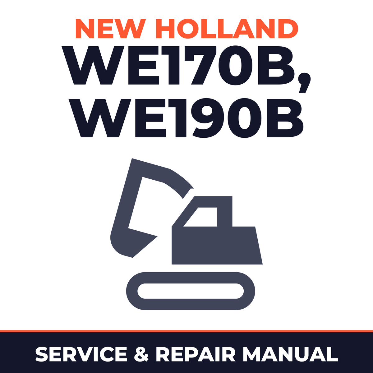 New Holland CE WE170B, WE190B Service Manual