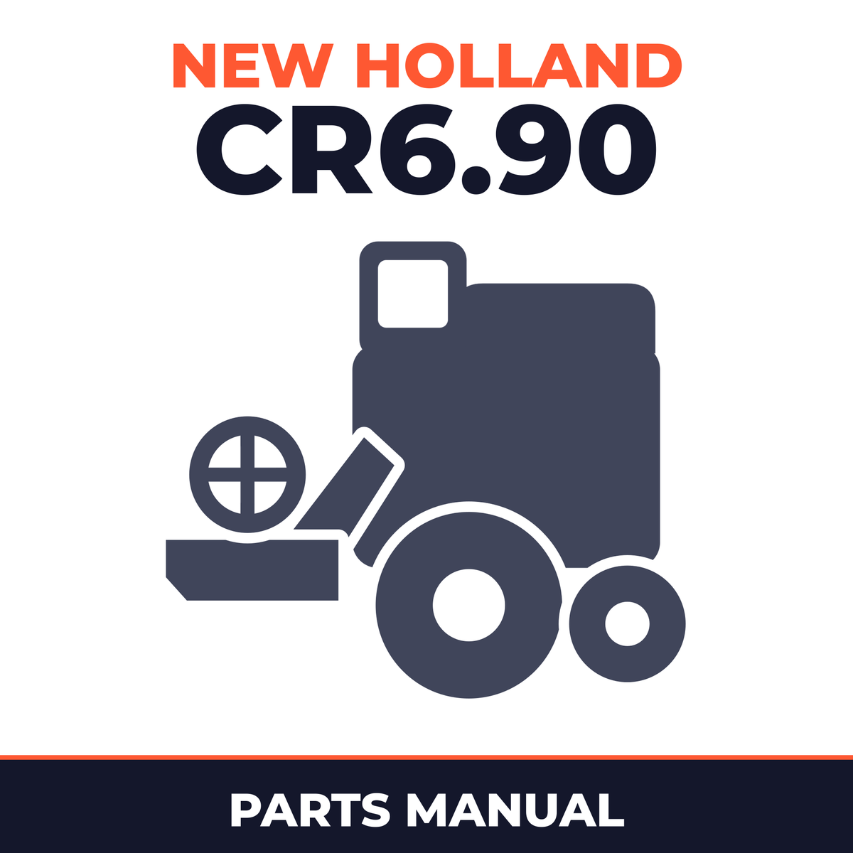 New Holland CR6.90 Combine Parts Manual