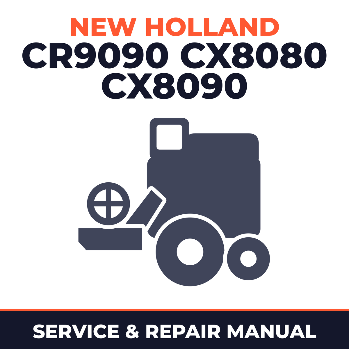 New Holland CR9090 CX8080 CX8090 Combine Service & Repair Manual