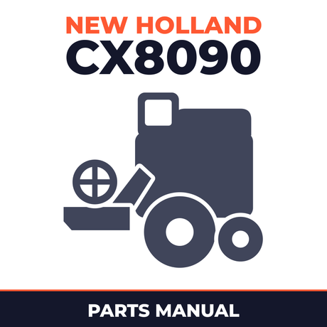 New Holland CX8090 Combine Parts Manual