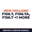NEW HOLLand F106.7, F106.7A, F156.7, F156.7A TIER 3 GRADER Service Repair Manual