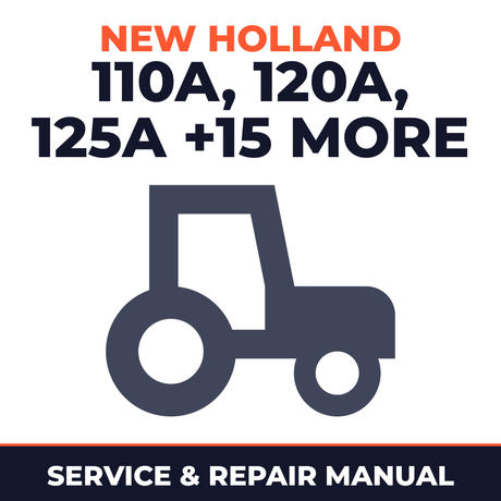 New Holland Farmall 110A 120A 125A 140A 70 80 90 95 JX55 JX60 JX65 JX70 JX75 JX80 JX90 JX95 MX180 MX200 MX Tractor Service & Repair Manual