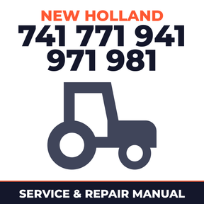 New Holland Ford 741 771 941 971 981 Tractor Service & Repair Manual