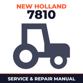 New Holland Ford 7810 Tractor Service & Repair Manual