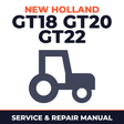 New Holland GT18 GT20 GT22 Tractor Service & Repair Manual