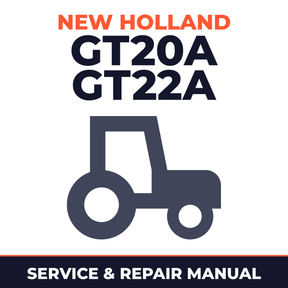 New Holland GT20A GT22A Tractor Service & Repair Manual