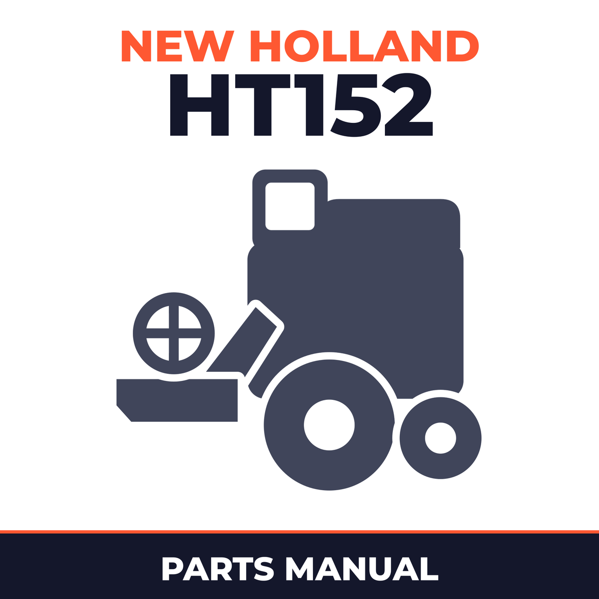 New Holland HT152 Combine Parts Manual