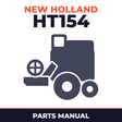 New Holland HT154 Combine Parts Manual