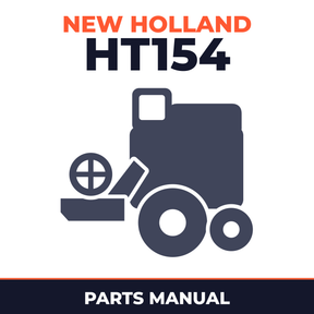 New Holland HT154 Combine Parts Manual