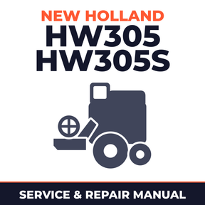 New Holland HW305 HW305S Combine Service & Repair Manual
