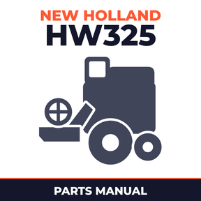 New Holland HW325 Combine Parts Manual