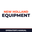 New Holland Intelliview IV Plus II FlexiCoil Control Sys As Appli Machine Operator's Manual