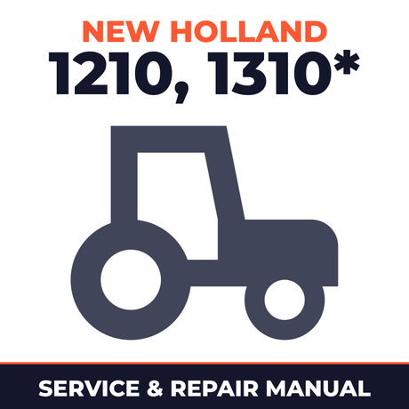 New Holland JLG Toucan 1210/TOUCAN 1310* Tractor Service & Repair Manual