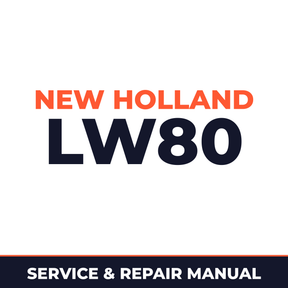 NEW HOLLand LW80 WHEEL-LOADER Service Repair Manual