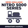 New Holland Nitro 5000 Series Sprayer (Miller) Operator's Manual