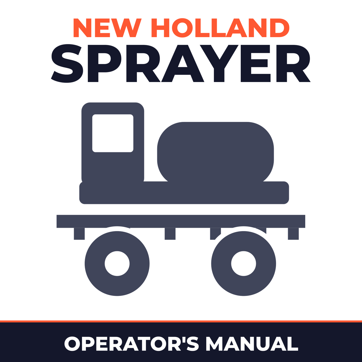 New Holland Nitro Tier 3 Sprayer Operator's Manual