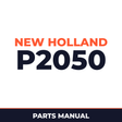 New Holland P2050 Planter Parts Manual