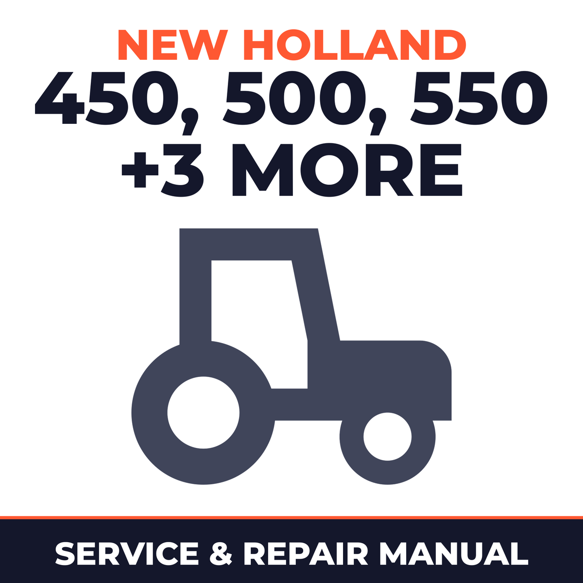 New Holland Quadtrac 450 500 550 600 Rowtrac 350 400 Steiger Tractor Service & Repair Manual