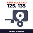 New Holland Roll Baler 125 135 Parts Manual