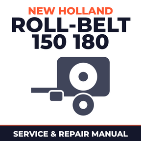New Holland Roll-Belt 150 180 Baler Service & Repair Manual