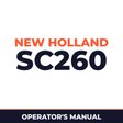 New Holland SC260 Planter Operator's Manual