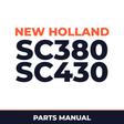 New Holland SC380 SC430 Planter Parts Manual