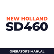 New Holland SD460 Planter Operator's Manual
