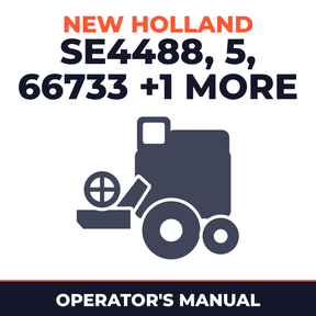New Holland SE4488 5 Quart Gas Tank 66733 & 09GN6733 Combine Operator's Manual