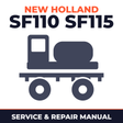New Holland SF110 SF115 Sprayer Service & Repair Manual