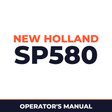 New Holland SP580 Planter Operator's Manual