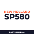 New Holland SP580 Planter Parts Manual
