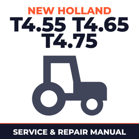 New Holland T4.55 T4.65 T4.75 Tractor Service & Repair Manual