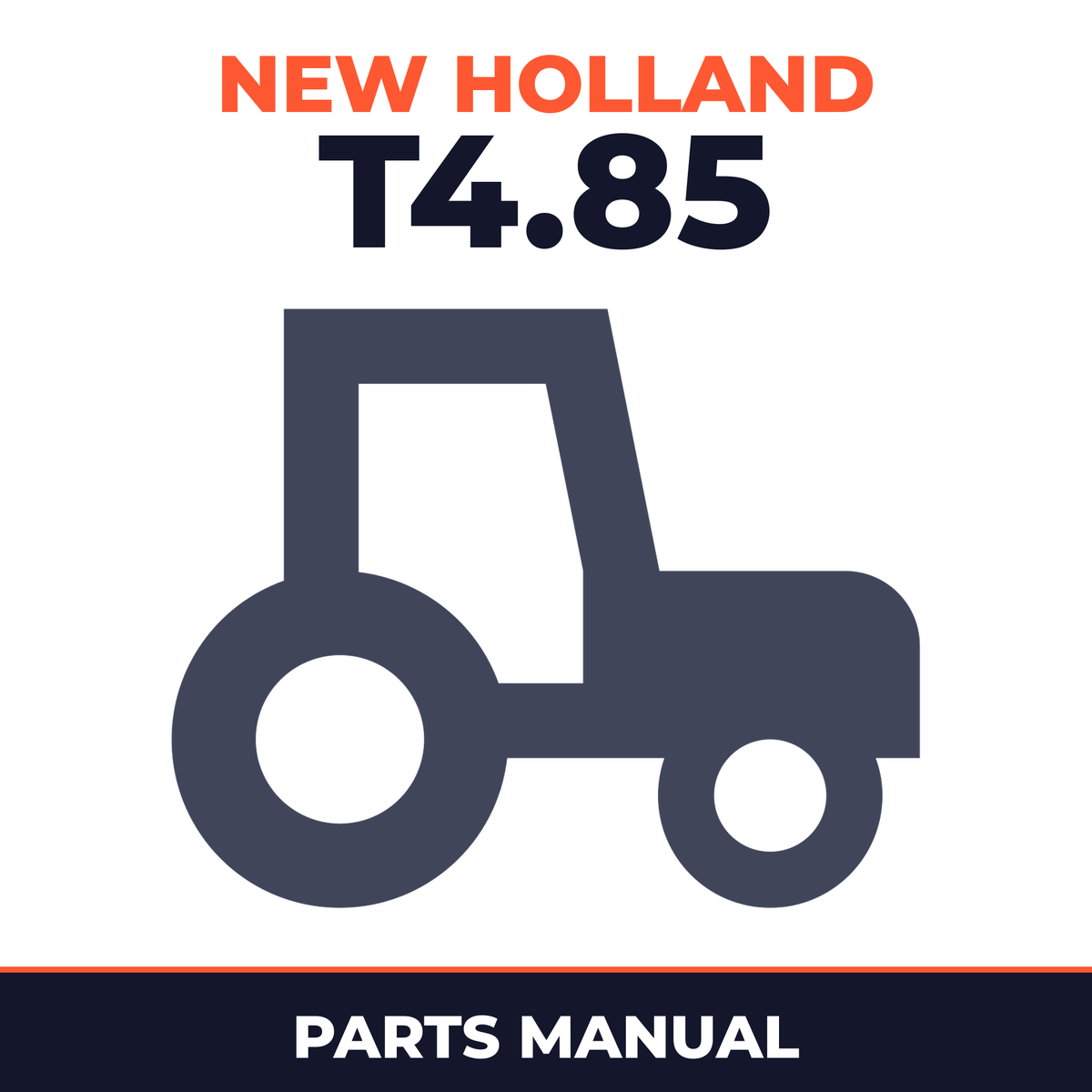 New Holland T4.85 Tractor Parts Manual