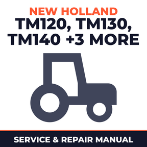 New Holland TM120-TM130-TM140-TM155-TM175-TM190 Tractor Service & Repair Manual
