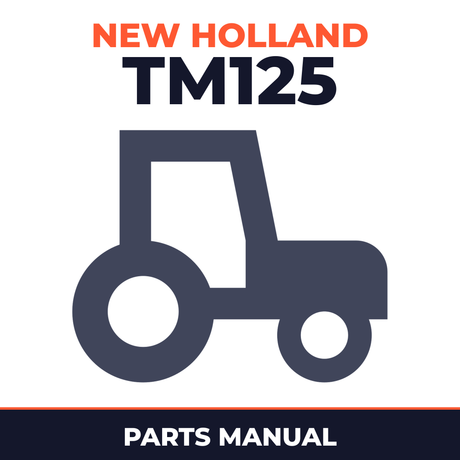 New Holland TM125 Tractor Master Parts Manual