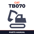 Nissan Diesel Industrial Engine BD3004 Parts Catalogue Manual ( For Takeuchi TB070 Excavator )