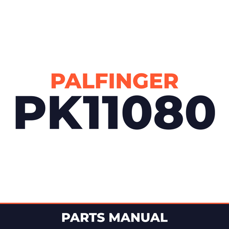 Palfinger PK11080 parts list