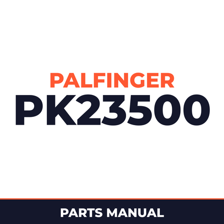Palfinger PK23500 parts list