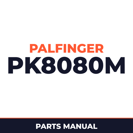 palfinger PK8080m parts list