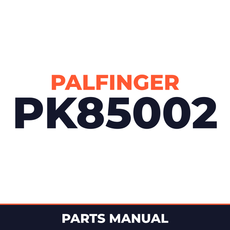 Palfinger PK85002 parts list