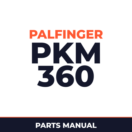 Palfinger PKM 360 parts list