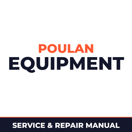 Poulan Machine Machine Service & Repair Manual