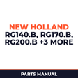 RG140.B RG170.B RG200.B F140B F170B F200B Catalog Parts