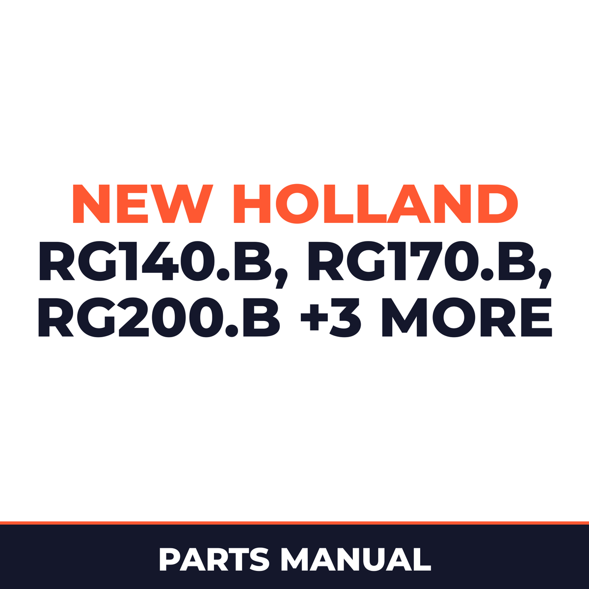 RG140.B RG170.B RG200.B F140B F170B F200B Catalog Parts
