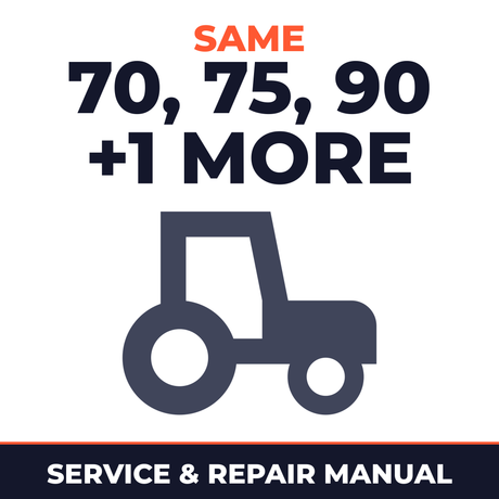 Same Dorado S & V 70 75 90 100 Tractor Service & Repair Manual