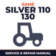 Same Silver 110 130 Tractors Service & Repair Manual