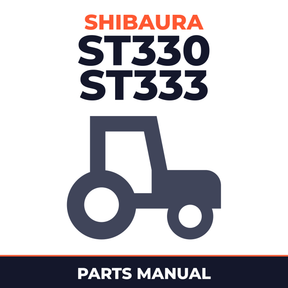 Shibaura ST330 ST333 Tractor (3 Parts Manual