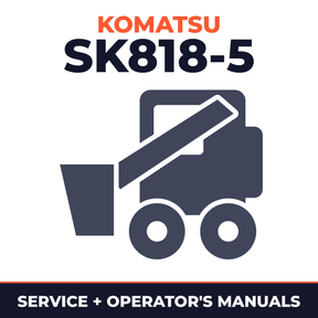 SK818-5 operation & maintenance service manual